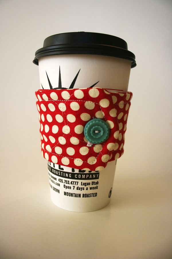 Coffee Cup Cozies Free Pattern Cosmo Cricket