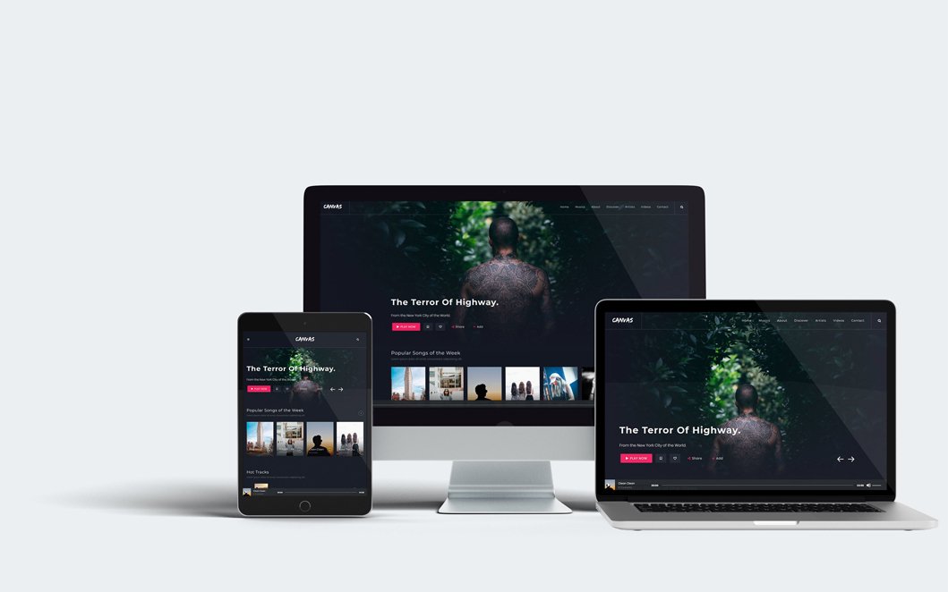 520+ Best Responsive Website Mockup Templates Free & Premium