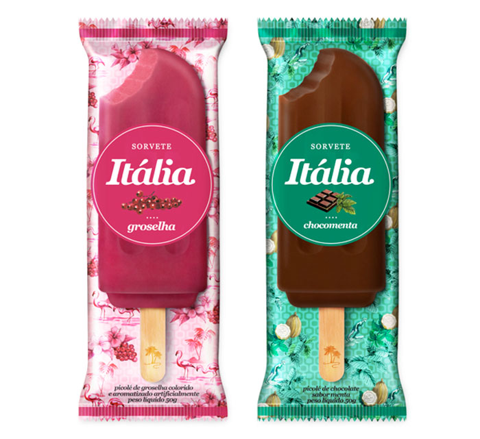 Sorvete Itáli — The Dieline Packaging & Branding Design