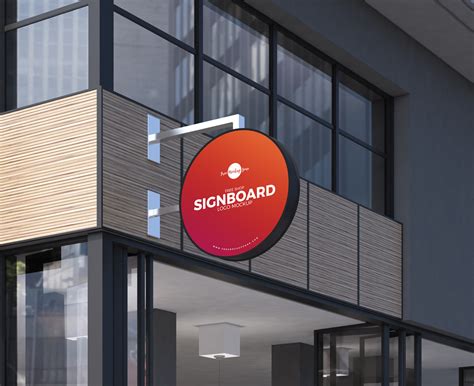 Sign Board Mockup Free&nbsp;Download