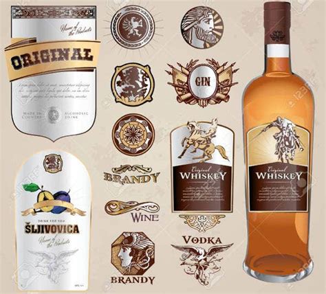 Bottle Label Template&nbsp;Psd