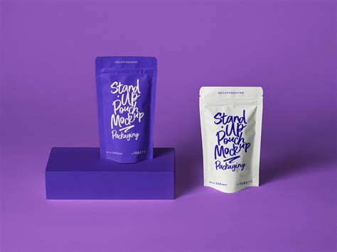 Stand Up Pouch Psd&nbsp;Mockup