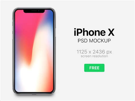 Iphone X Mockup Free&nbsp;Download