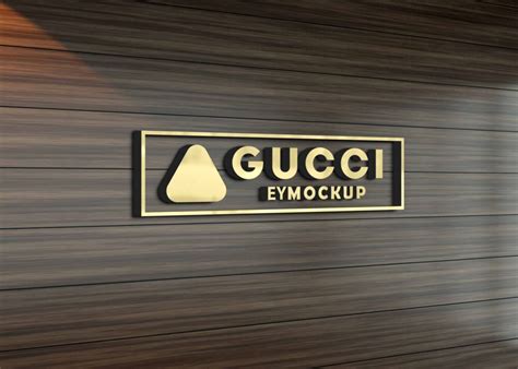 Free Download 3D Wall Logo Mockup&nbsp;Psd