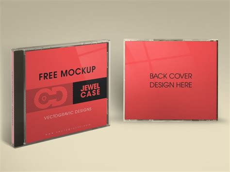 Cd Case Mockup Psd Free&nbsp;Download