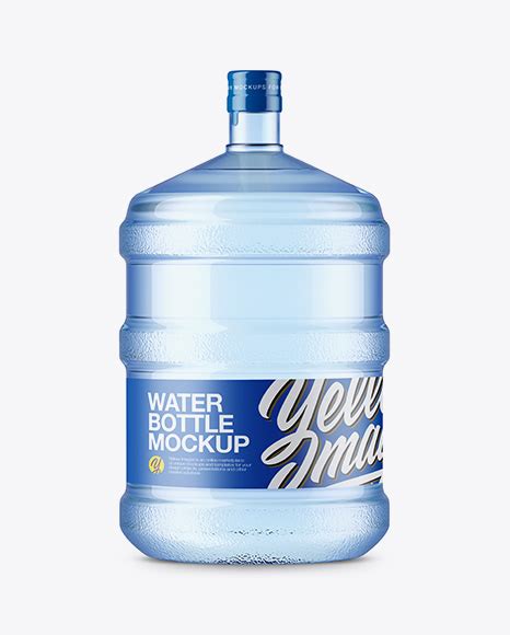 20L Plastic Water Bottle&nbsp;Mockup