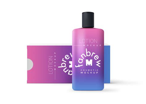 Lotion Bottle Mockup Free&nbsp;Download