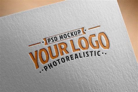 Logo Mockup Psd Free Download&nbsp;Graphicburger