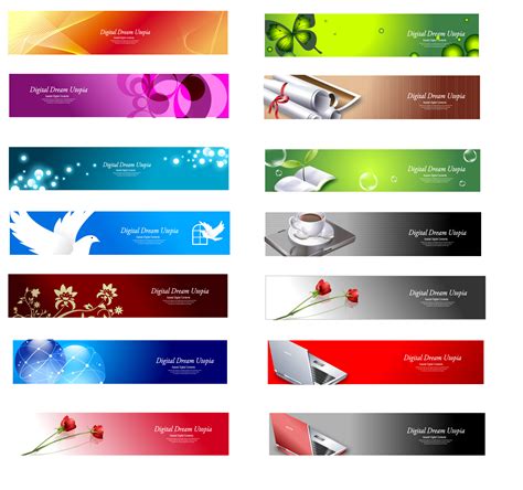 Web Banner Templates Psd&nbsp;Free