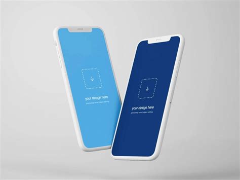 Iphone X Mobile Mockup Psd Free&nbsp;Download