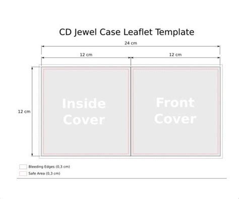 Cd Jewel Case Insert Template&nbsp;Free
