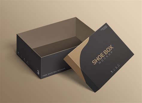 Shoes Packaging Box&nbsp;Mockup
