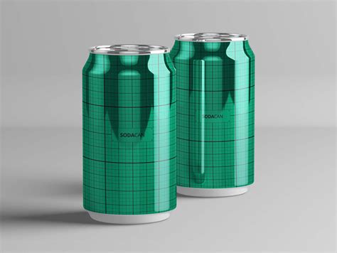 Soda Can Mockups&nbsp;Psd
