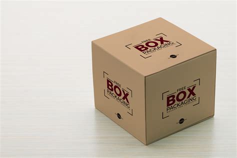 Packaging Box Mockup Free&nbsp;Download
