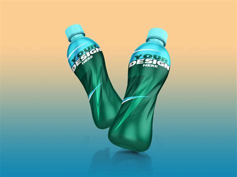 Energy Drink Bottle&nbsp;Mockup